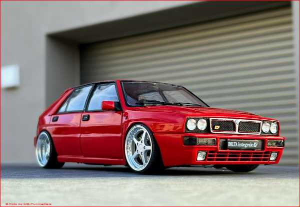 1:18 LANCIA DELTA Integrale HF / Mod.91 Red Edition